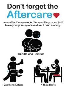 after care bdsm definiton illustration