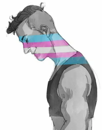 Drapeau Aegosexualité et Aegoromantisme