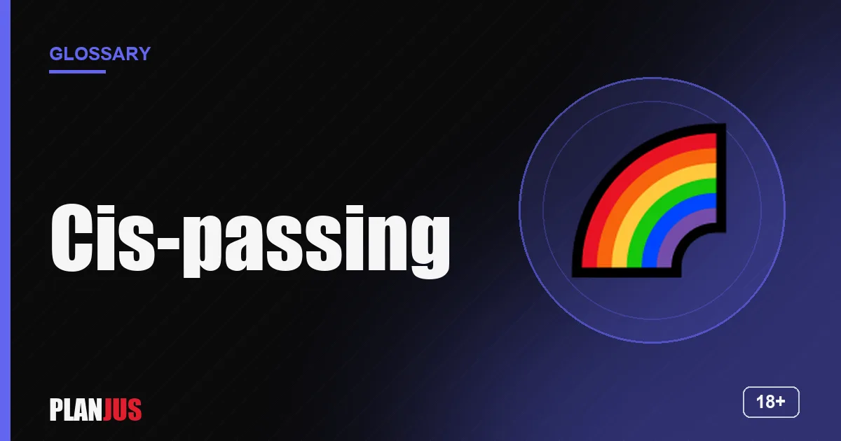 Illustration for the term “Cis-passing” – PLANJUS glossary