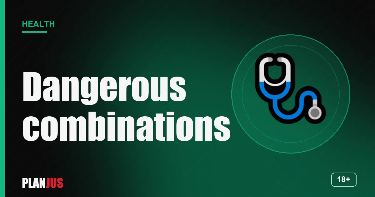 Dangerous combinations in chemsex – PLANJUS Health