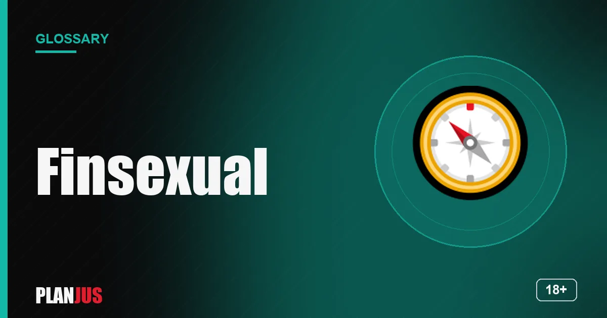 Illustration for the term “Finsexual” – PLANJUS glossary