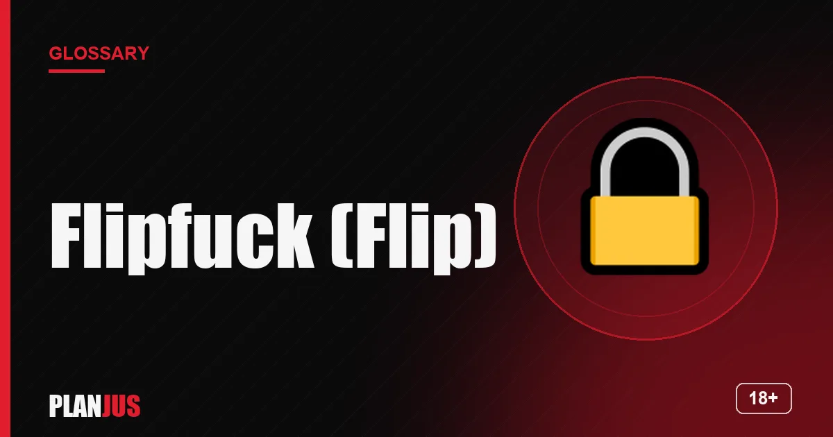 Illustration for the term “Flipfuck (Flip)” – PLANJUS glossary