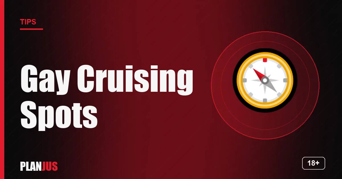 Illustration: Gay Cruising Spots – PLANJUS tips