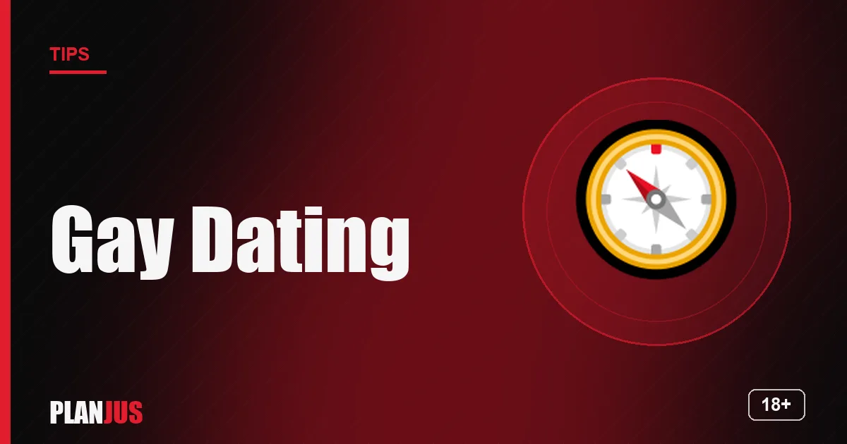 Illustration: Gay Dating – PLANJUS tips