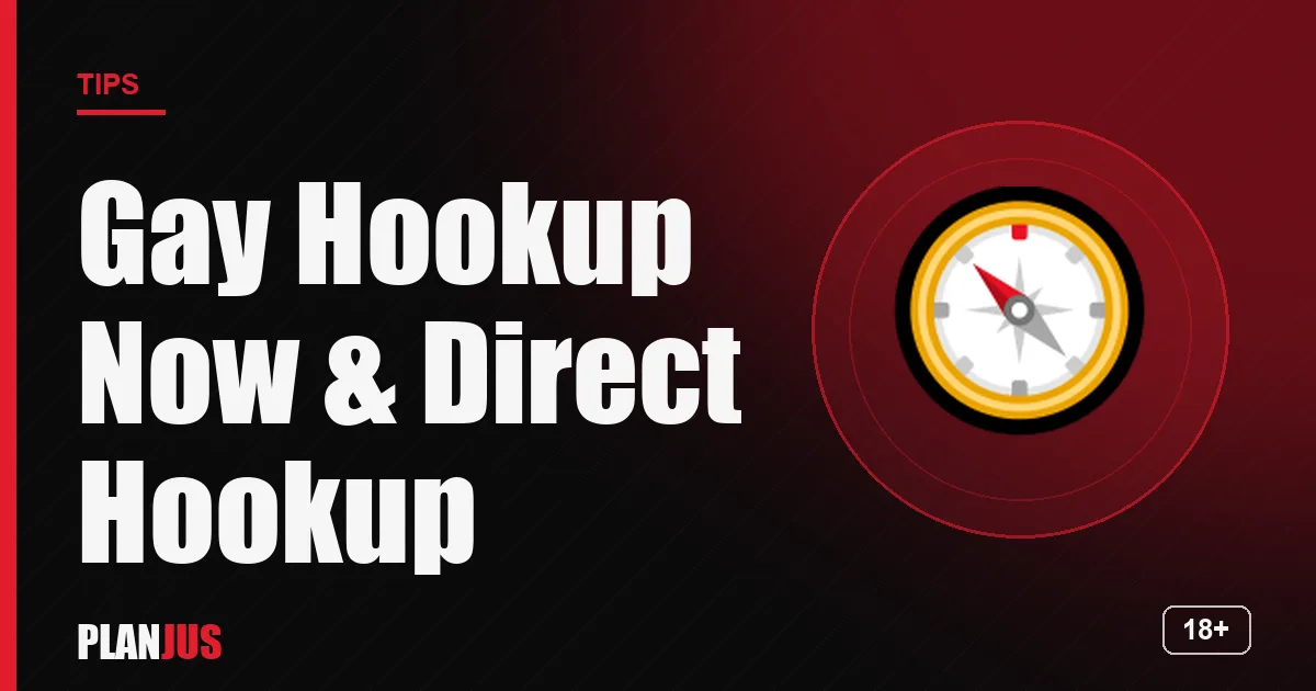 Illustration: Gay Hookup Now & Direct Hookup – PLANJUS tips