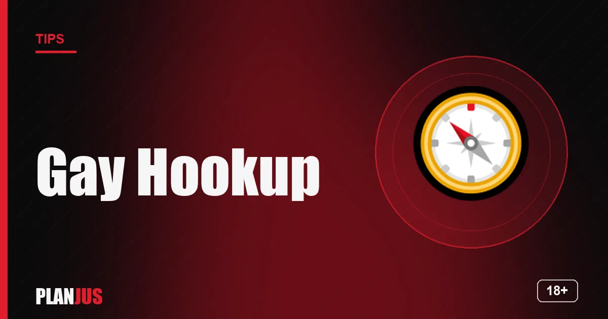 Illustration: Gay Hookup – PLANJUS tips