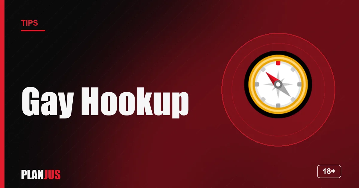 Illustration: Gay Hookup – PLANJUS tips