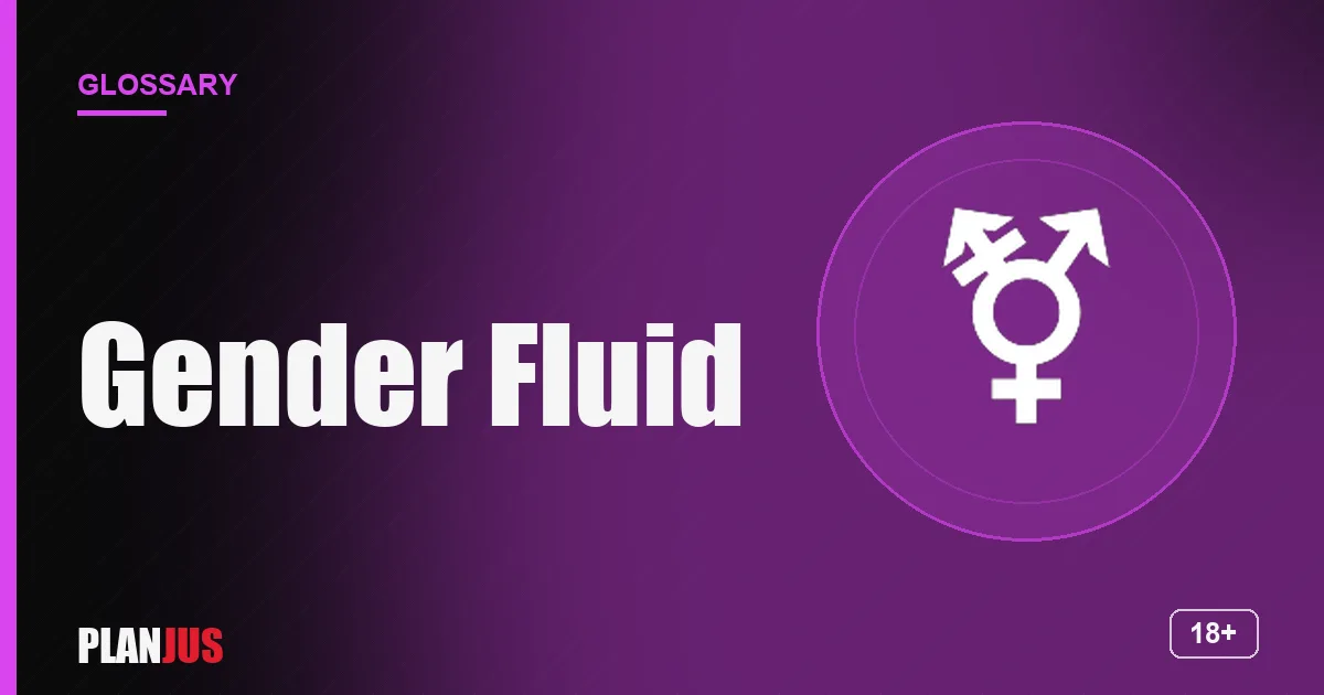 Illustration for the term “Gender Fluid” – PLANJUS glossary