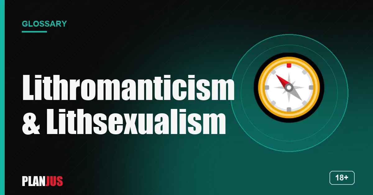 Illustration for the term “Lithromanticism & Lithsexualism” – PLANJUS glossary