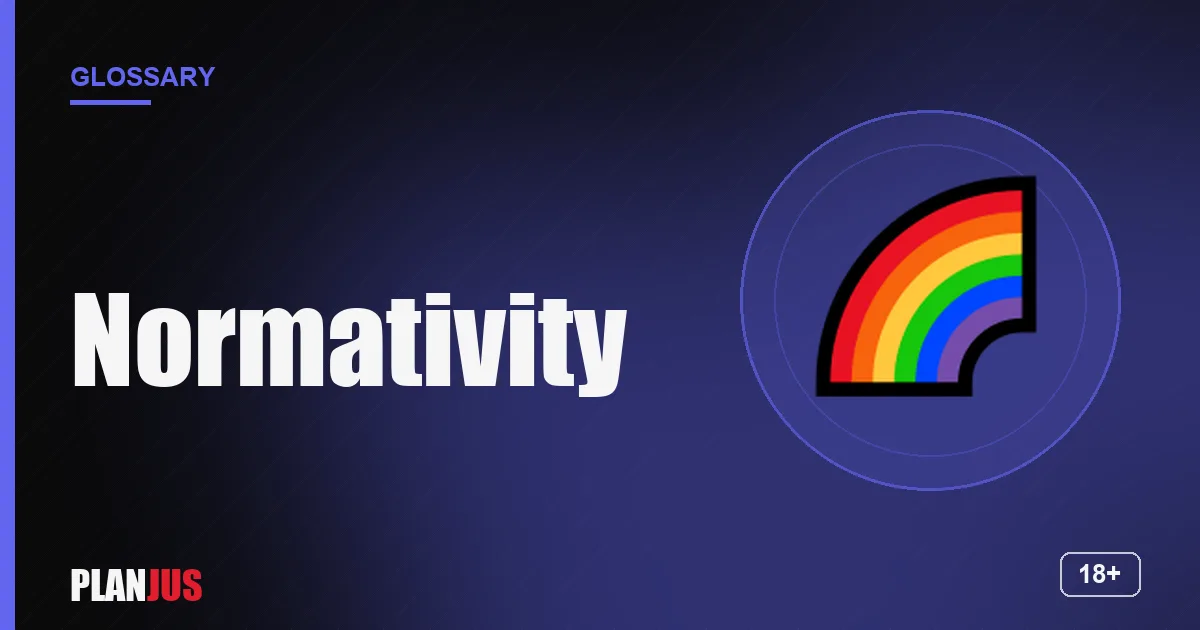 Illustration for the term “Normativity” – PLANJUS glossary