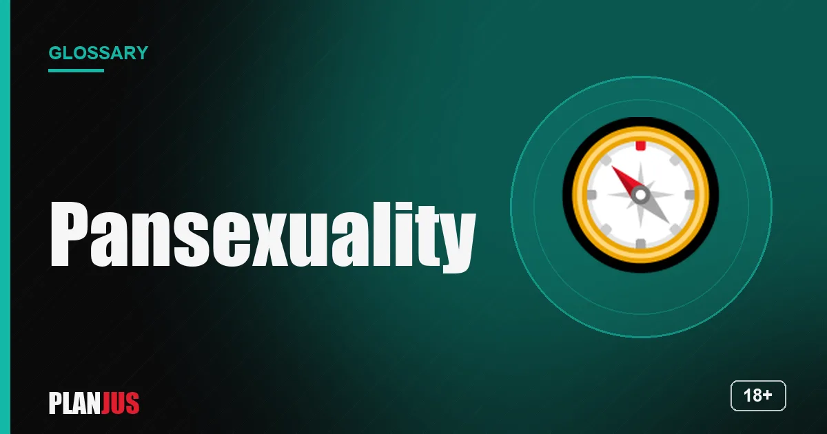 Illustration for the term “Pansexuality” – PLANJUS glossary