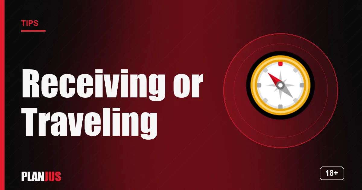 Illustration: Receiving or Traveling – PLANJUS tips
