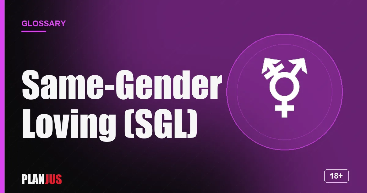 Illustration for the term “Same-Gender Loving (SGL)” – PLANJUS glossary