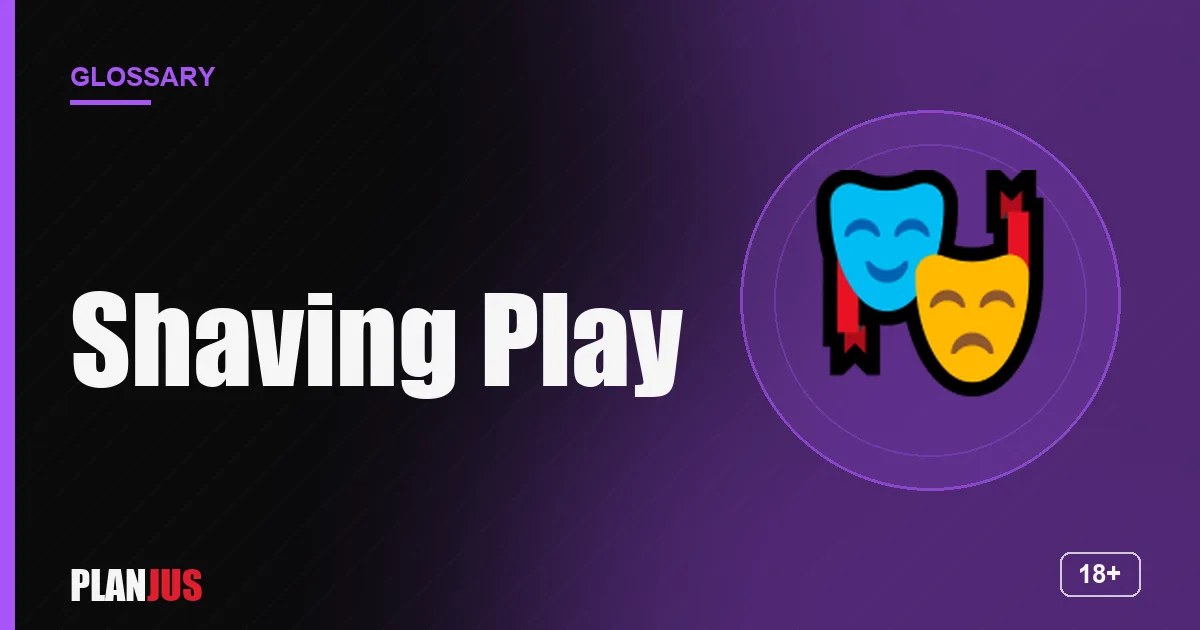 Illustration for the term “Shaving Play” – PLANJUS glossary