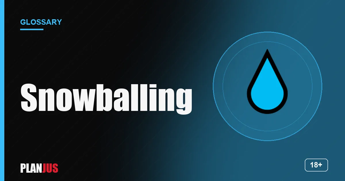 Illustration for the term “Snowballing” – PLANJUS glossary