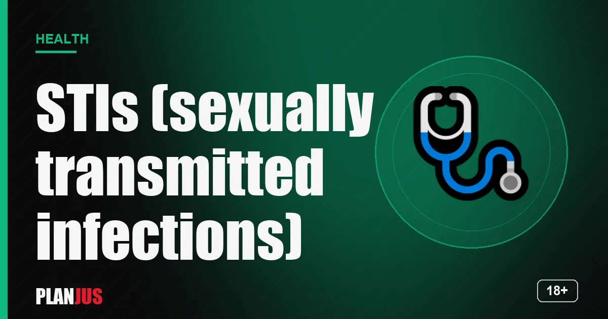STIs: complete guide for gay and bi men – PLANJUS Health