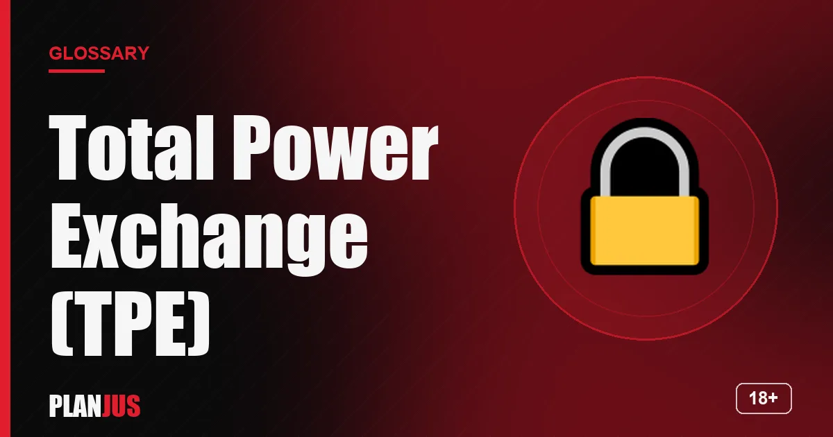 Illustration for the term “Total Power Exchange (TPE)” – PLANJUS glossary