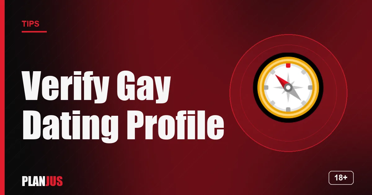 Illustration: Verify Gay Dating Profile – PLANJUS tips