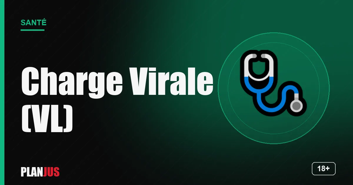 Charge virale VIH – rubrique Santé PLANJUS