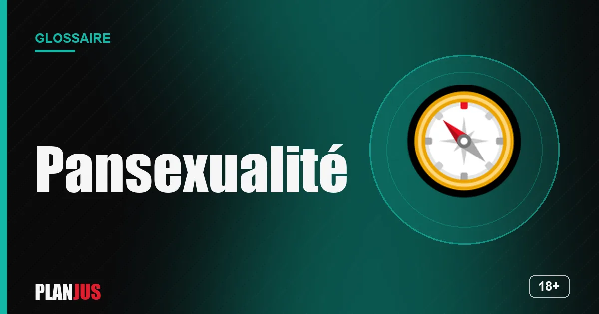 Illustration du terme « Pansexualité » – glossaire PLANJUS
