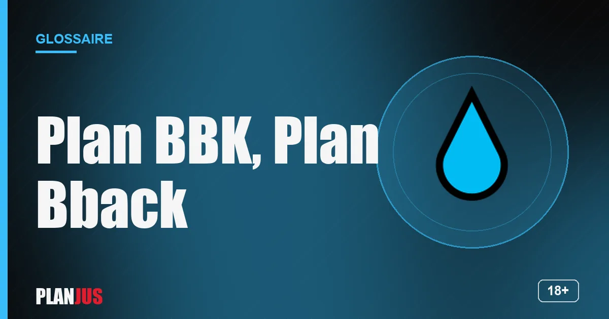 Illustration du terme « Plan BBK, Plan Bback » – glossaire PLANJUS