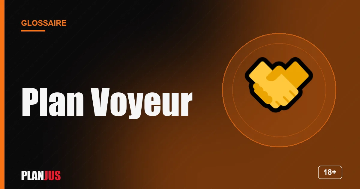 Illustration du terme « Plan Voyeur » – glossaire PLANJUS