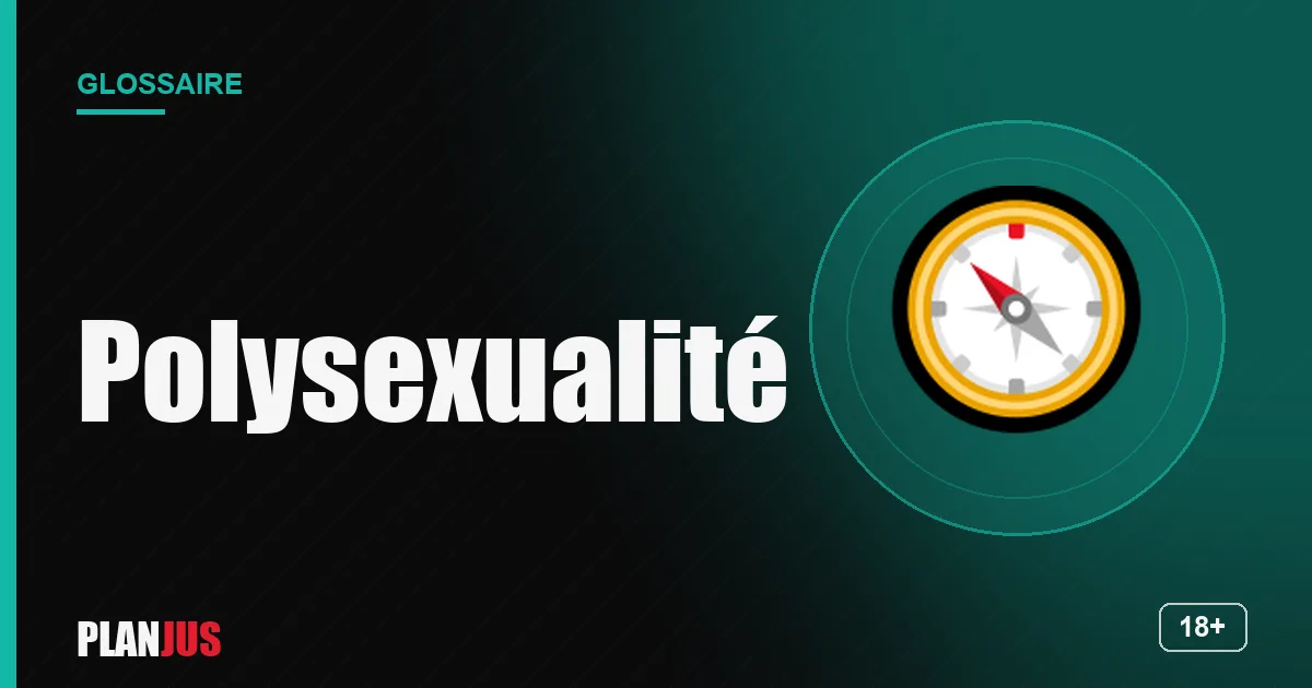 Illustration du terme « Polysexualité » – glossaire PLANJUS