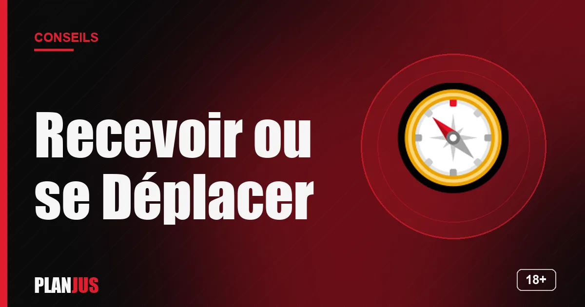 Illustration : Recevoir ou se Déplacer – conseils PLANJUS