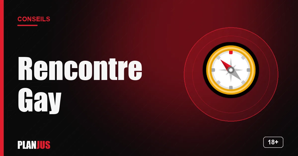 Illustration : Rencontre Gay – conseils PLANJUS