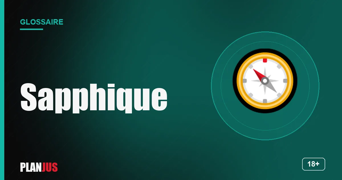 Illustration du terme « Sapphique » – glossaire PLANJUS