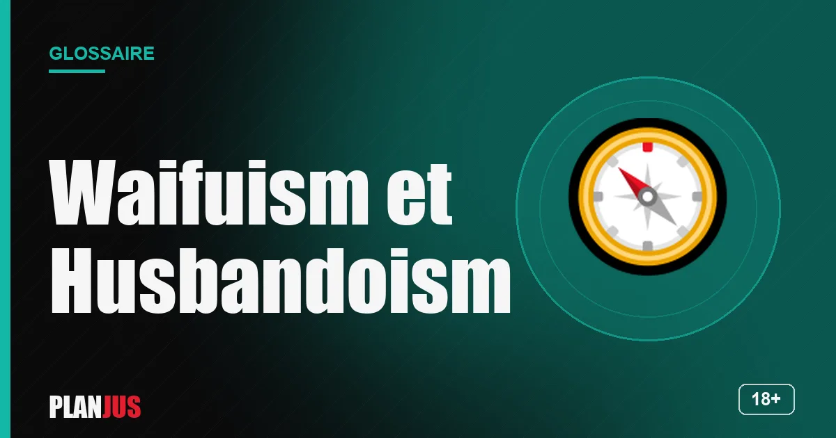 Illustration du terme « Waifuism et Husbandoism » – glossaire PLANJUS